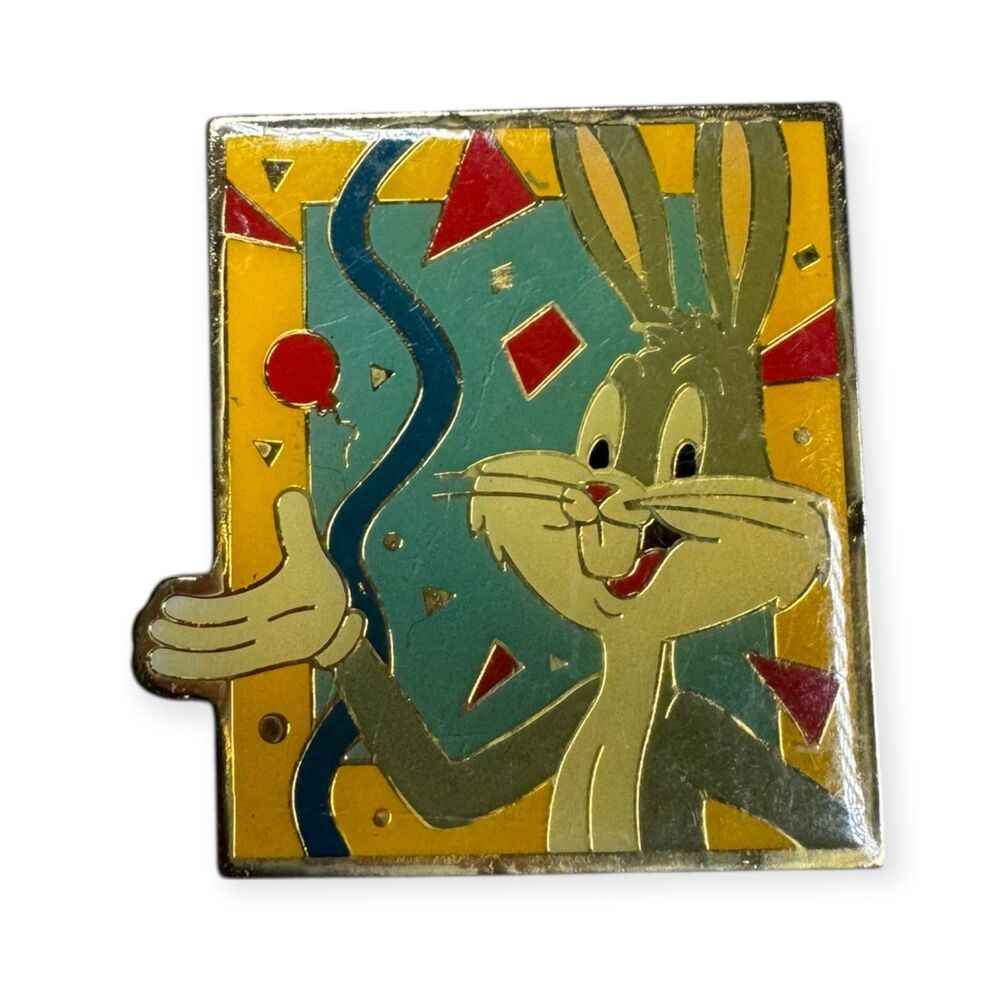 Vintage Bugs Bunny Enamel Pin Magnet Warner Bros Gift Creations Inc